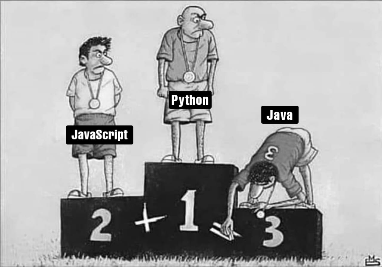 Python win the match but java too smart