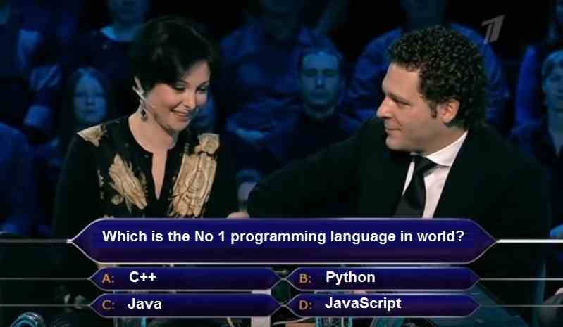 Which is the No 1 programming language in world?