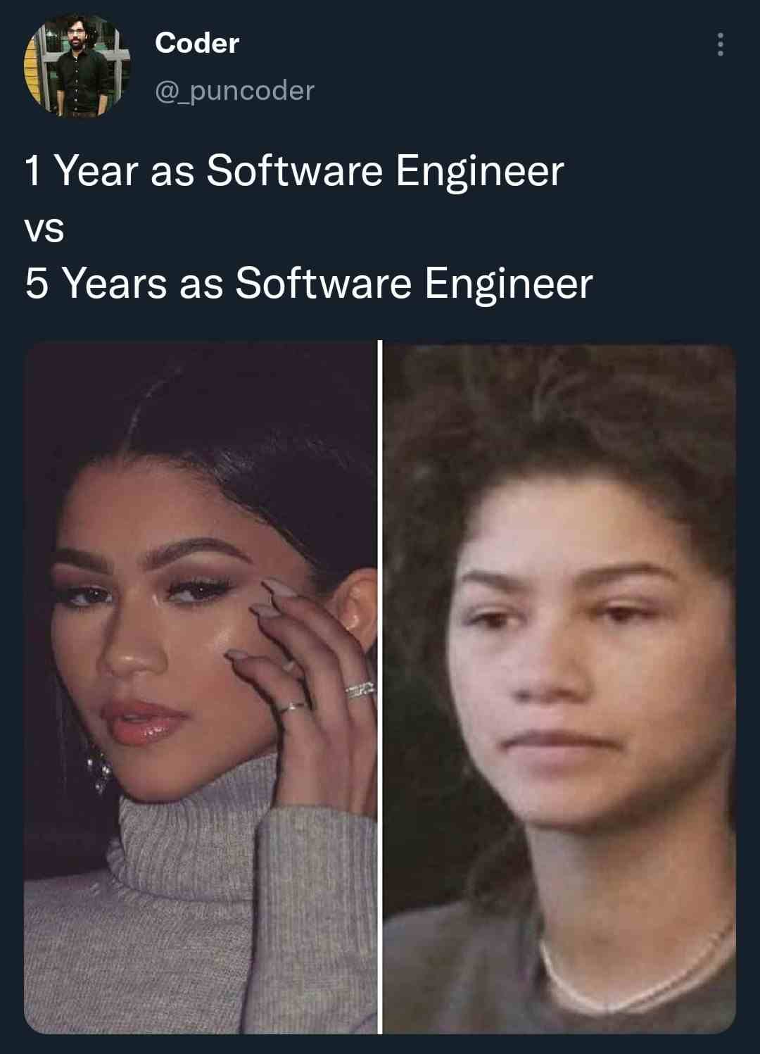 1 Year as Software Engineer vs 5 Years as Software Engineer