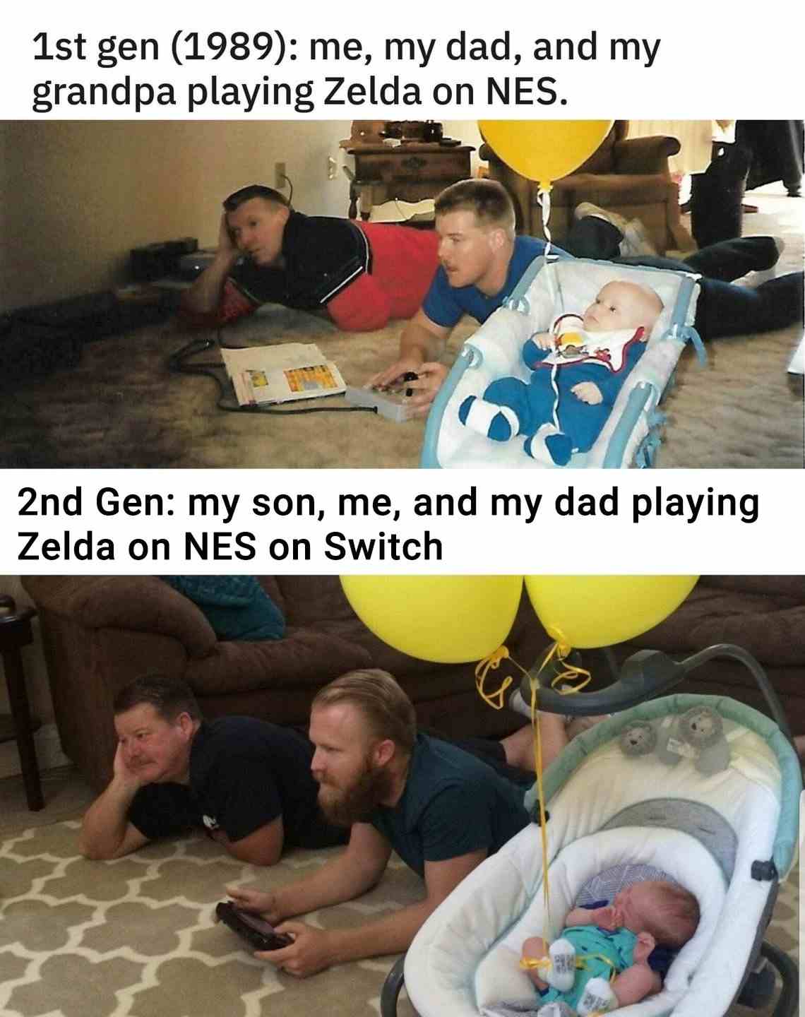 1st gen dad vs 2nd gen