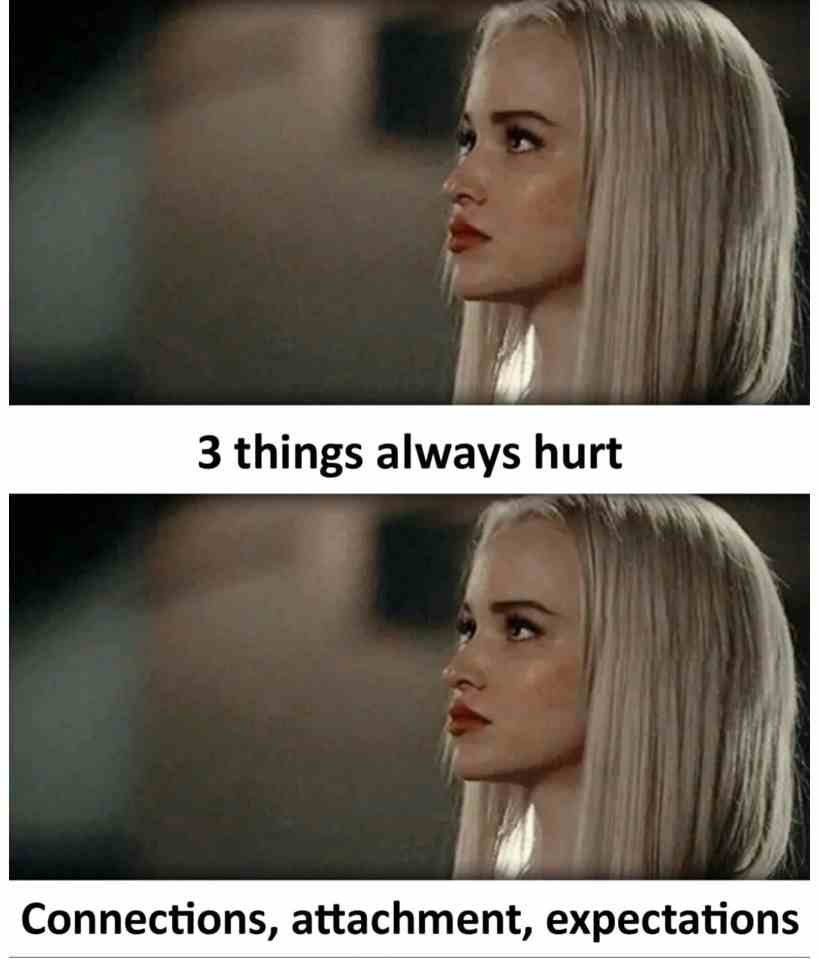 3 things always hurt