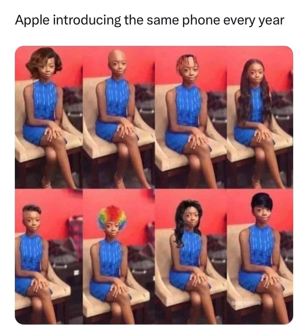 Apple introducing the same phone every year