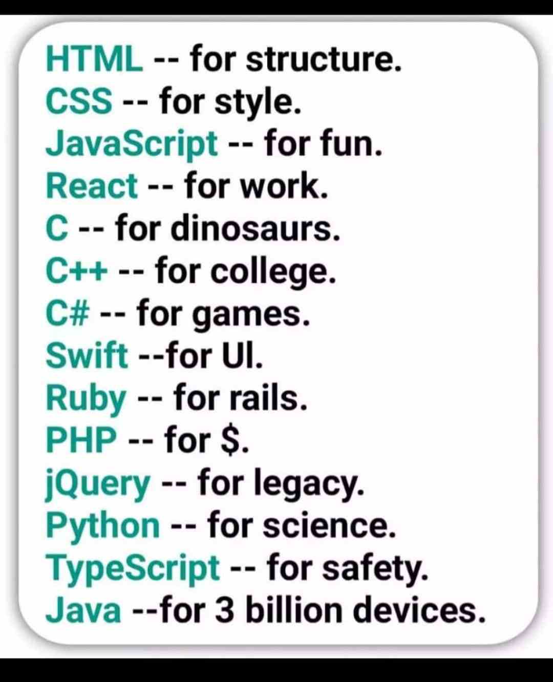 C# is for everything on every platform and is far more elegant than Java