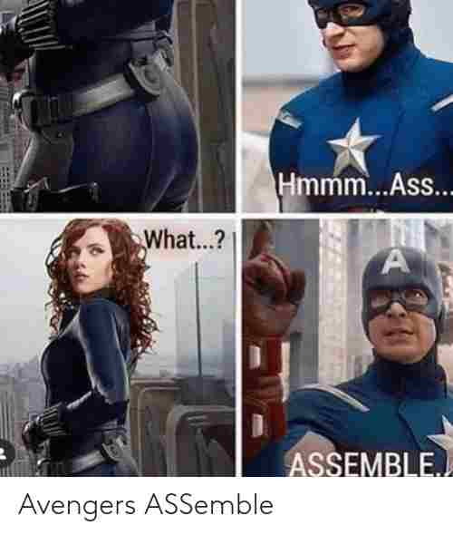 captain America what you want to assemble