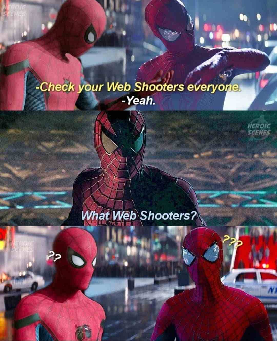 Check your web shooters everyone