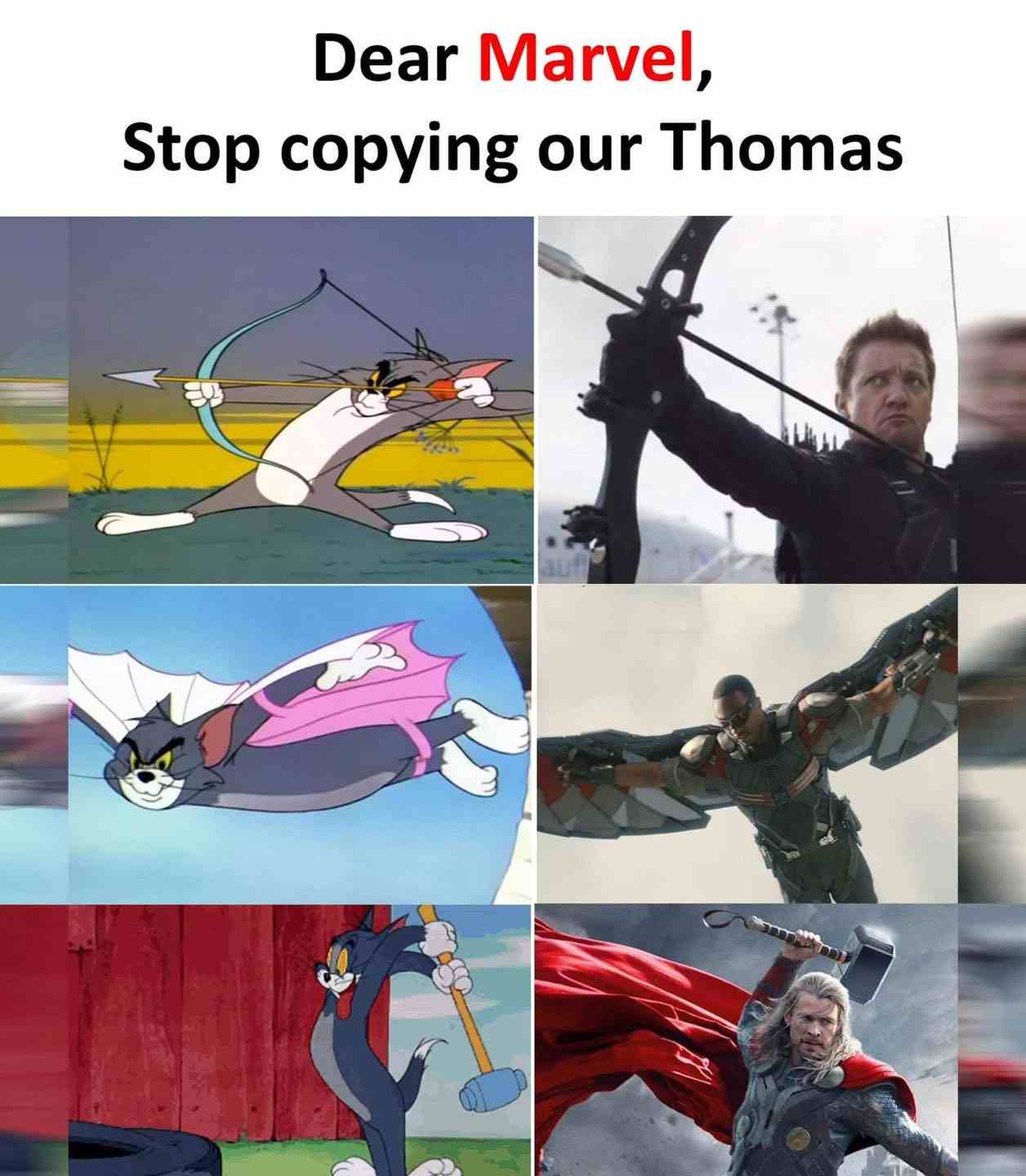 Dear Marvel, Stop copying our Thomas