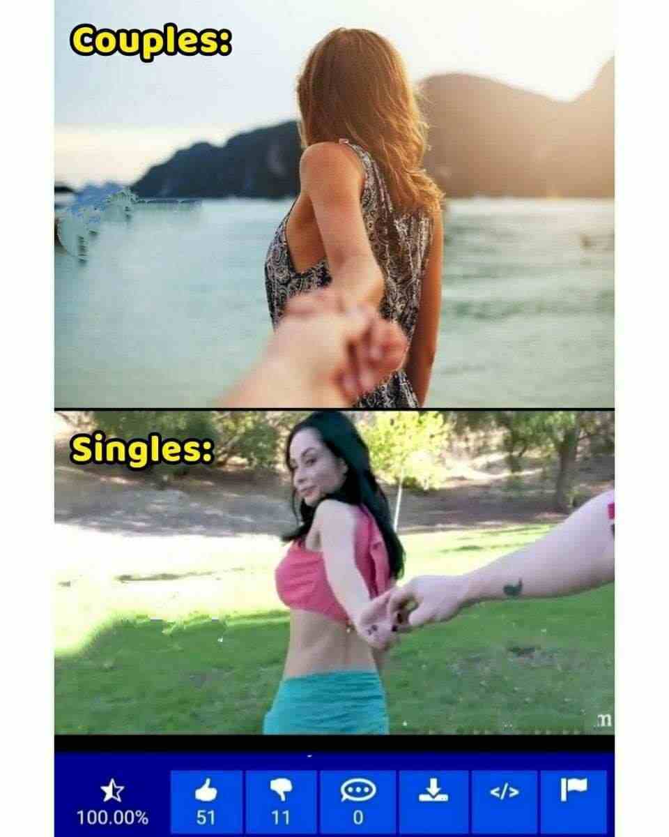Difference couples vs Singles