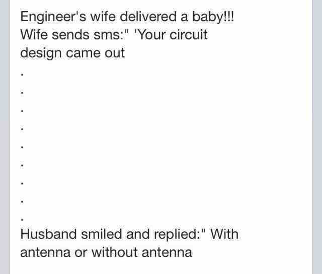 Engineer's baby