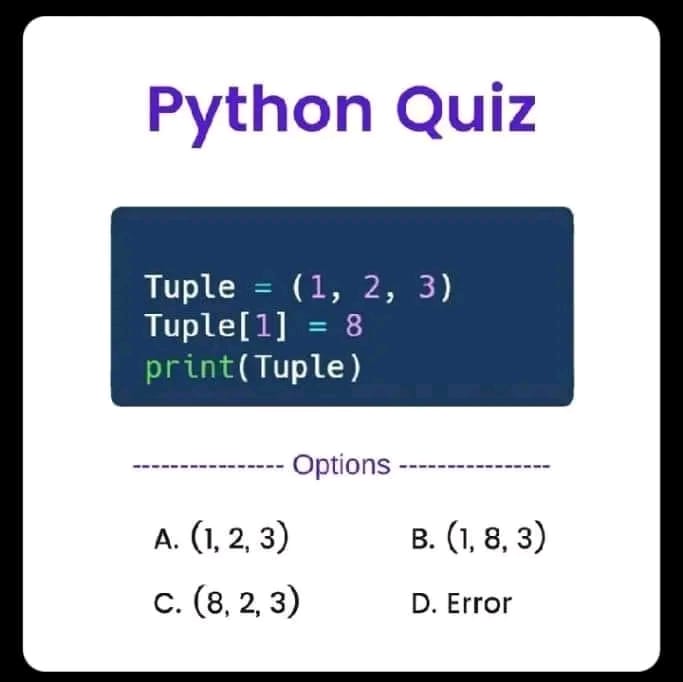 For Python Lover Quiz