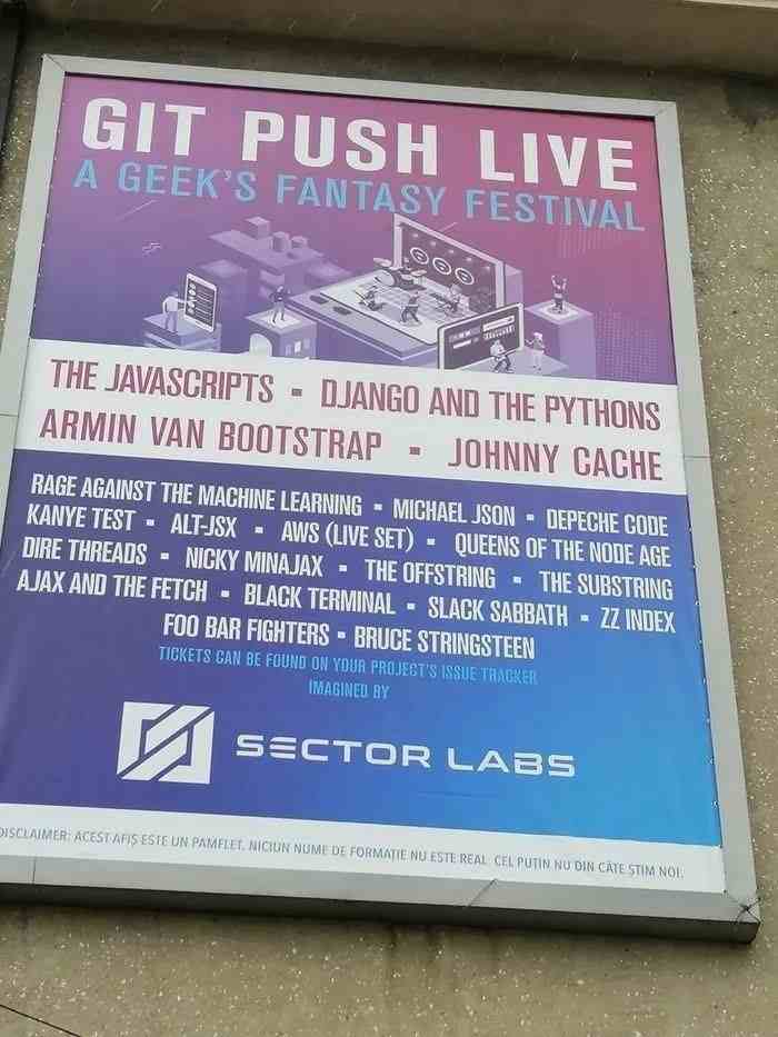 Git push live A Geek's fantasy festival