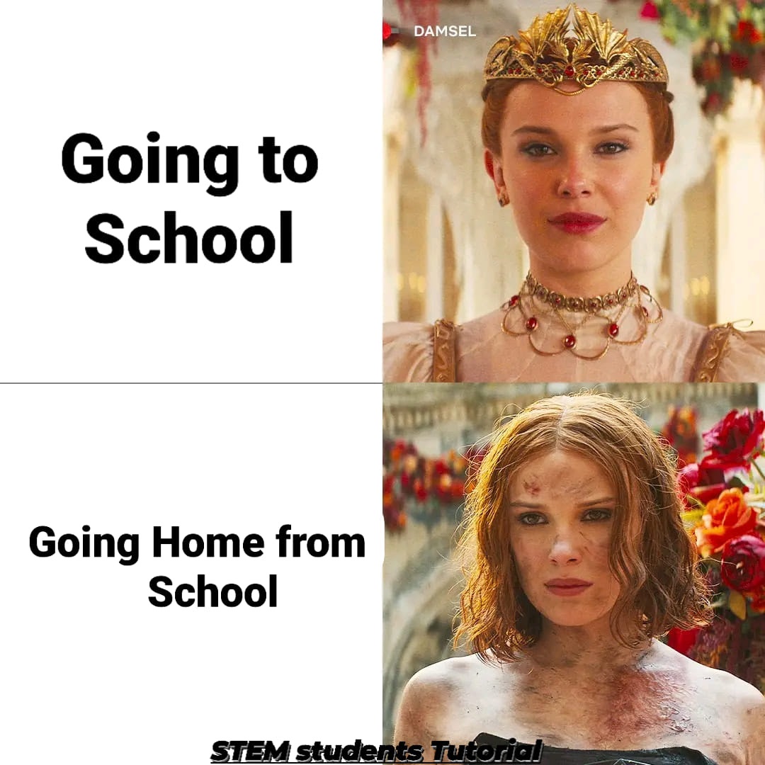 Going home from school