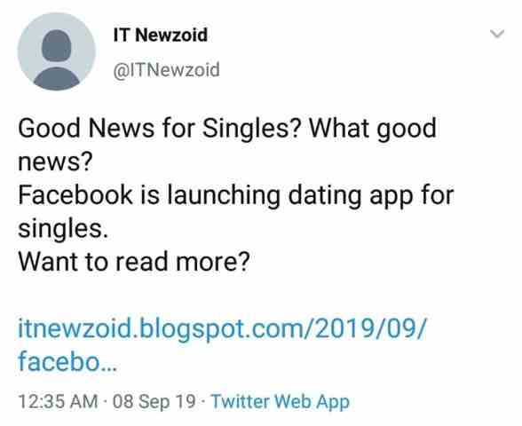 Good News for Singles
