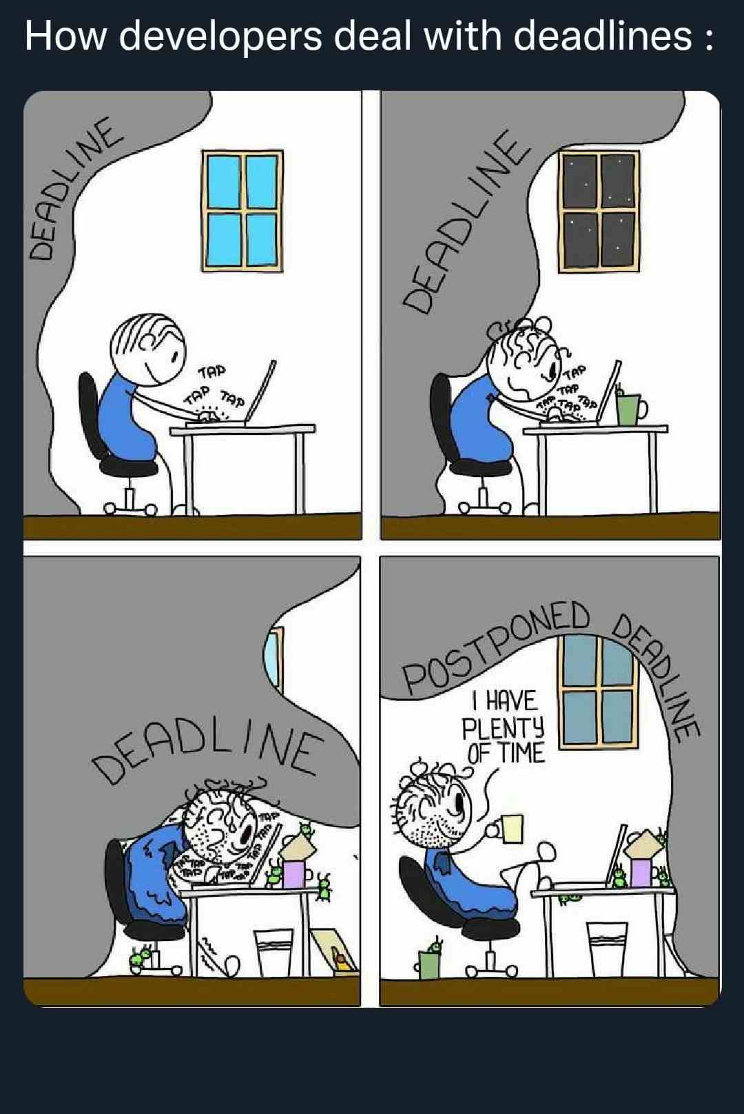 How developers deal with deadlines