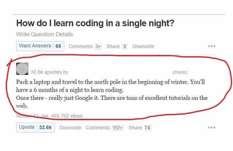 How do i learn coding in a single night?