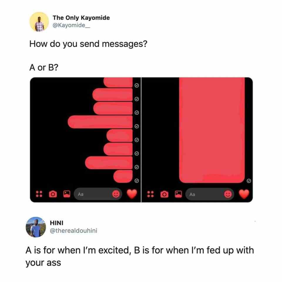 How do you send messages?
