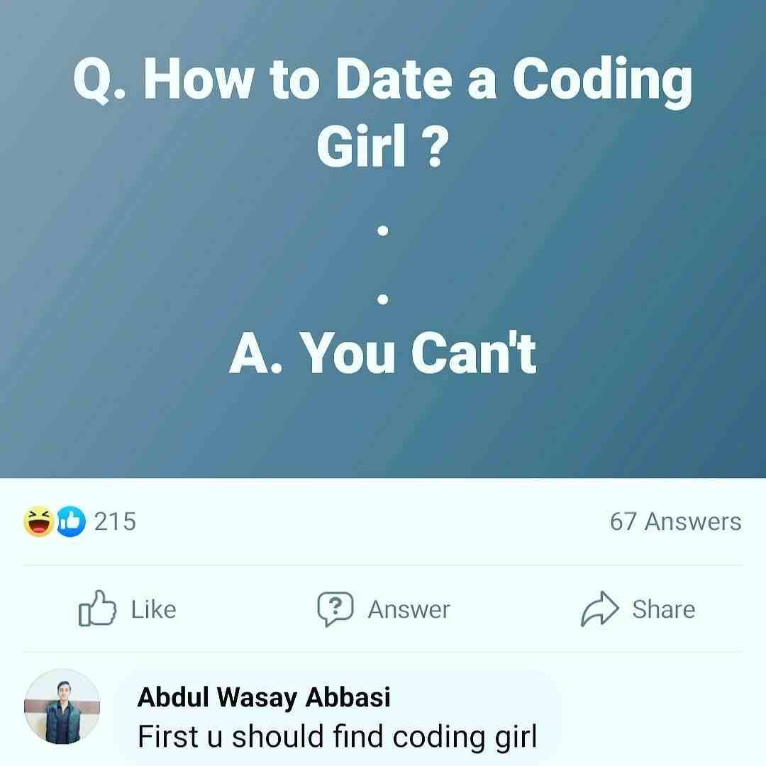 How to date a coding Girl?