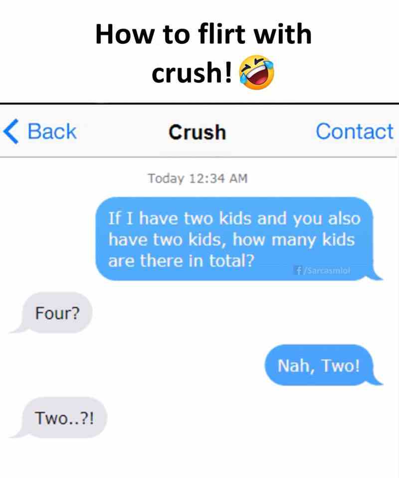 How to flirt with crush!
