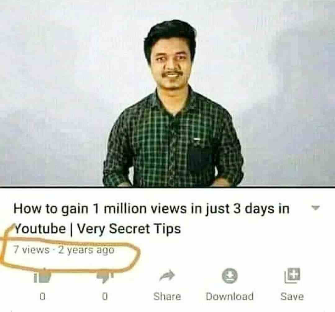 How to gain 1 Million views in just 3 days in Youtube