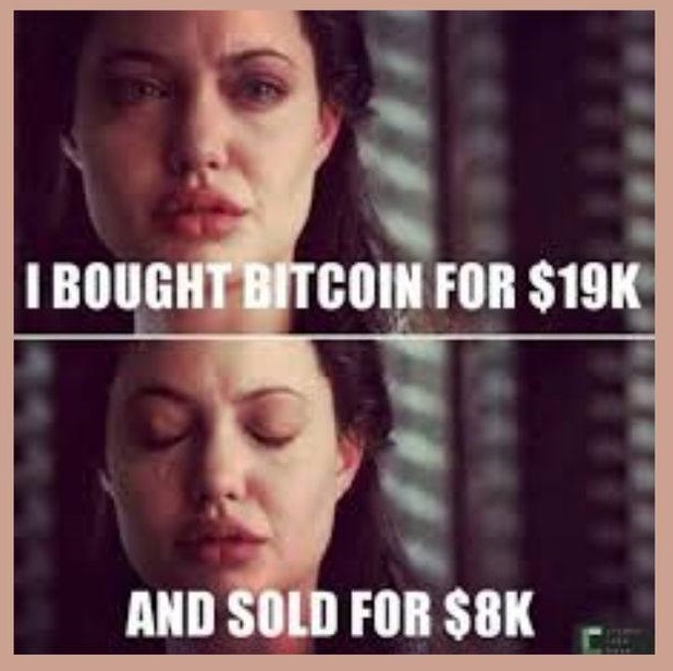 I bought Bitcoin for $19k and sell...