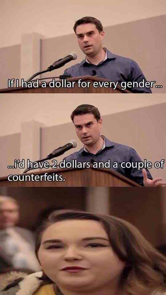 If i had a dollar for every gender...