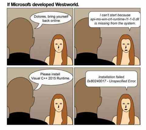 if microsoft developed westworld