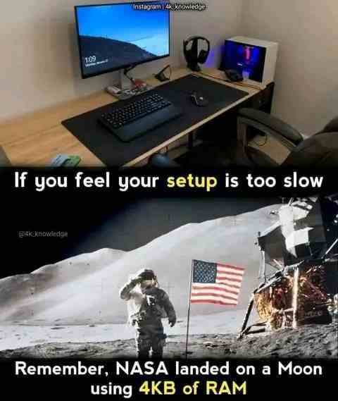 If you feel your setup is too slow