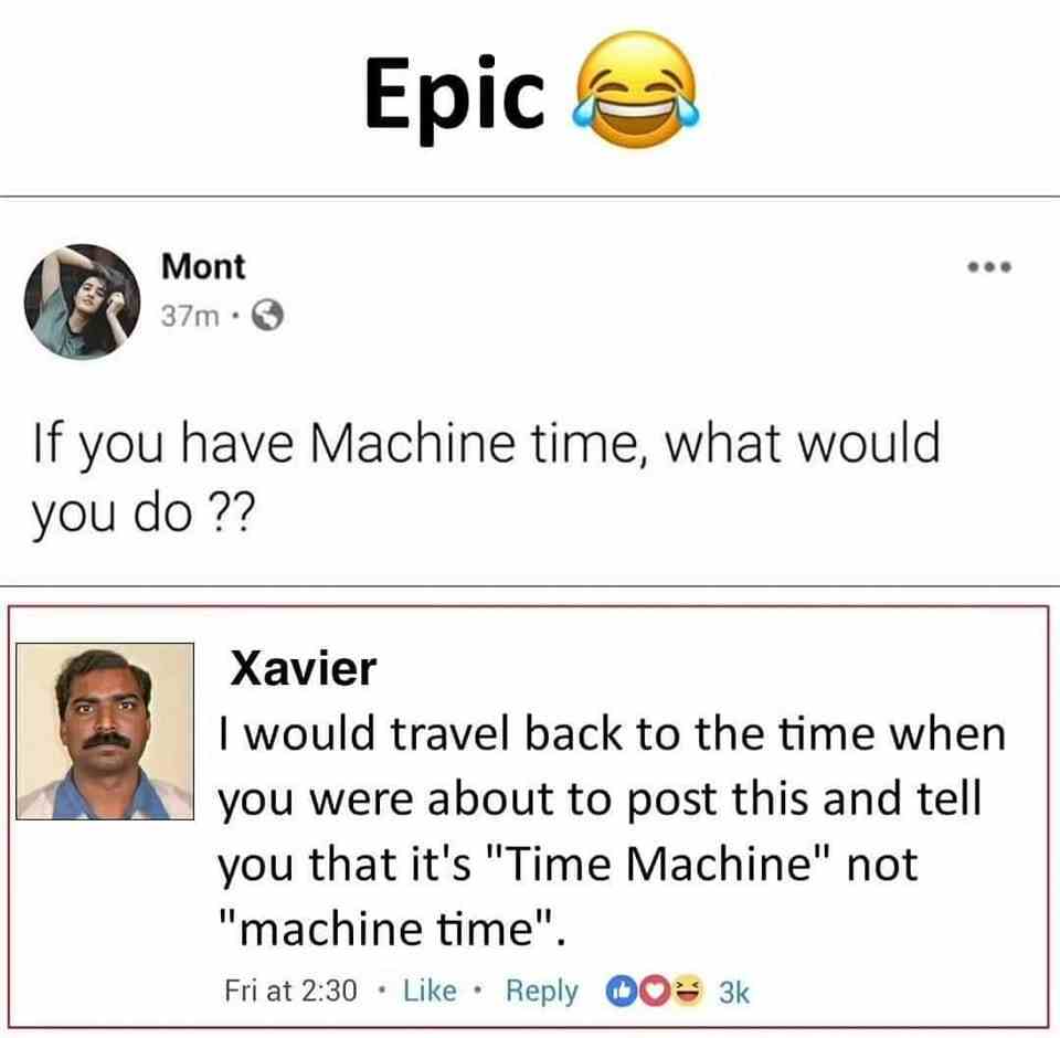 If you have Machine time, what would you do??