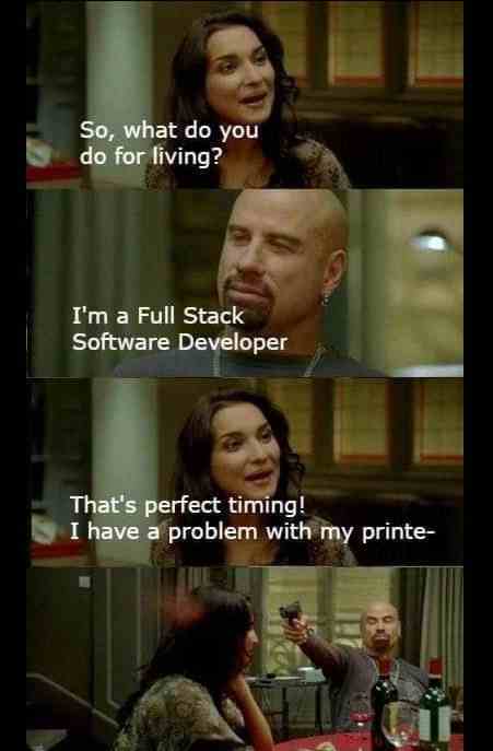 I'm a Full Stack Software Developer