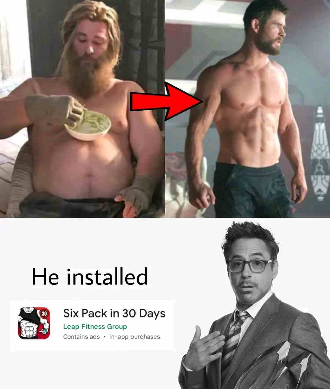 Installed six pack in 30 days