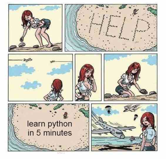 Learn python in 5 minutes
