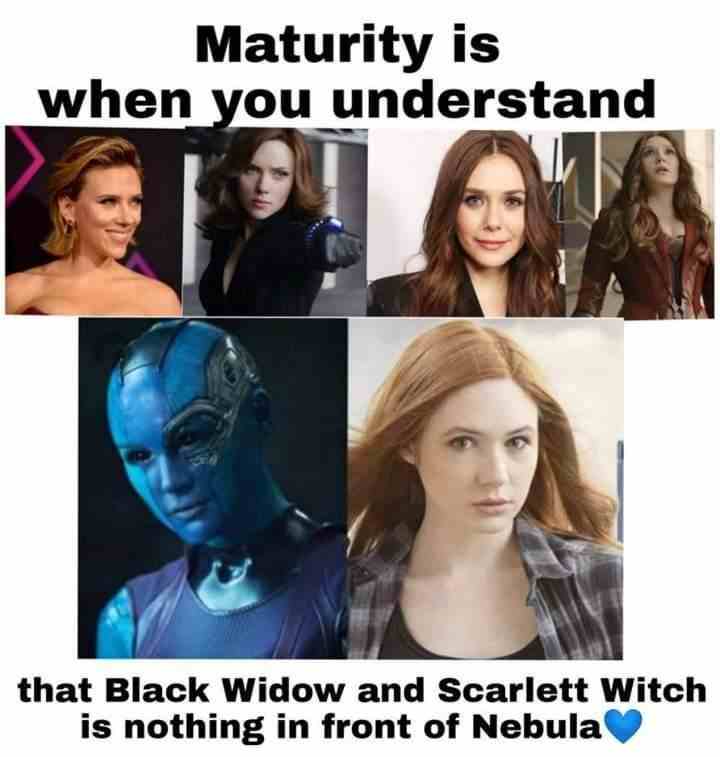 Maturity is when you understand