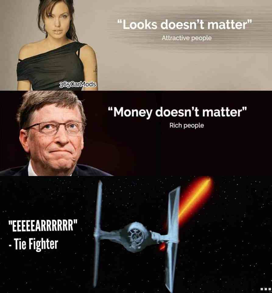 Money doesn't matter