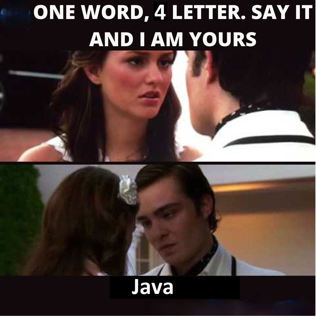 It's just a Java code