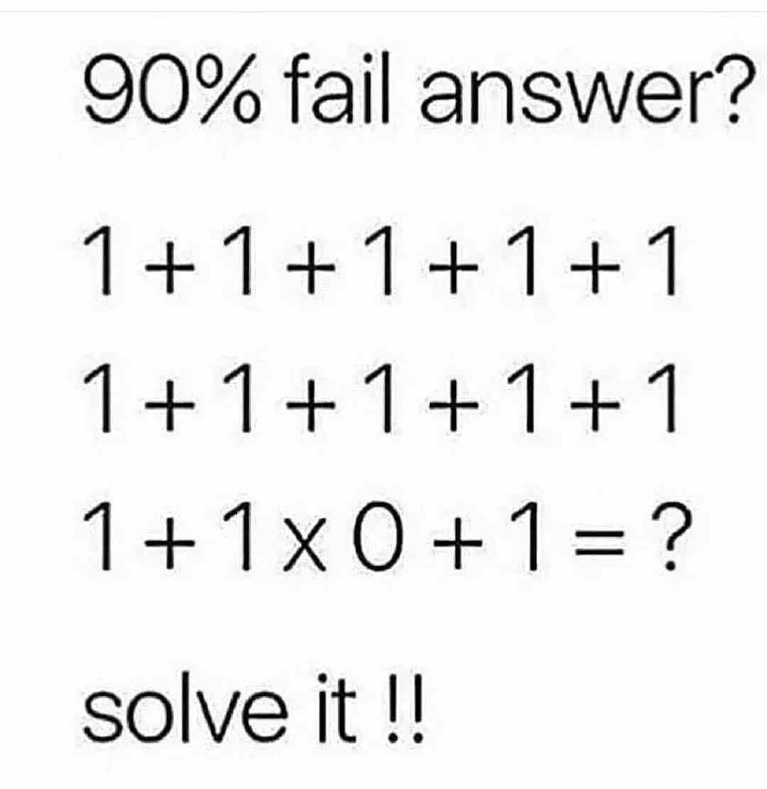 Only Genius can easily solve