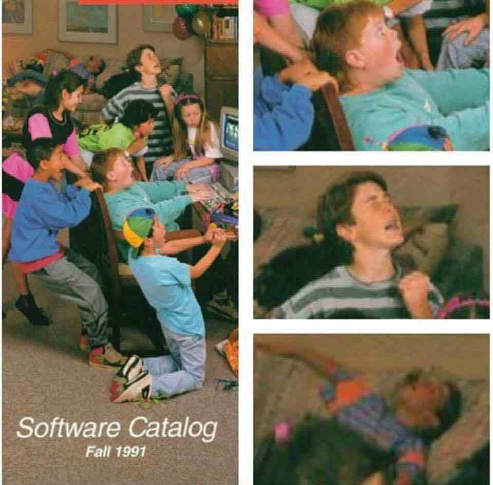 PC gaming in the 1990s as illustrated from this magazine