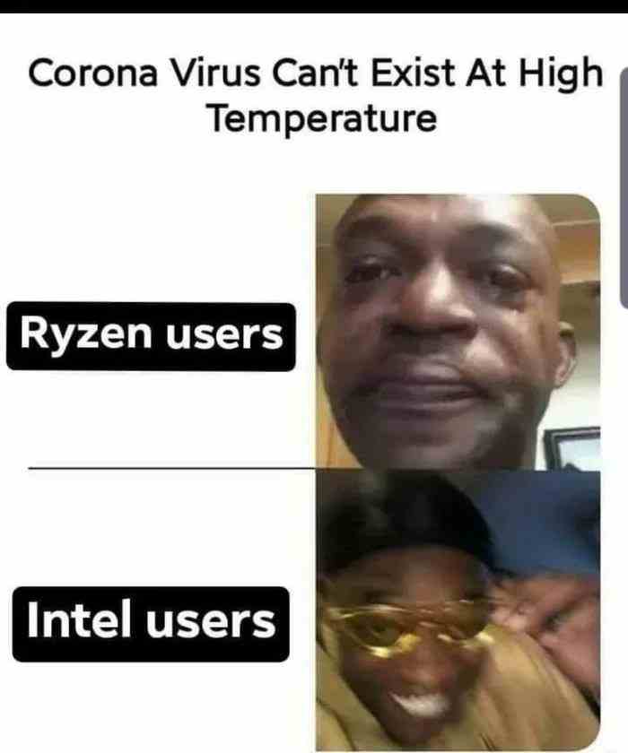 Ryzen users vs intel users