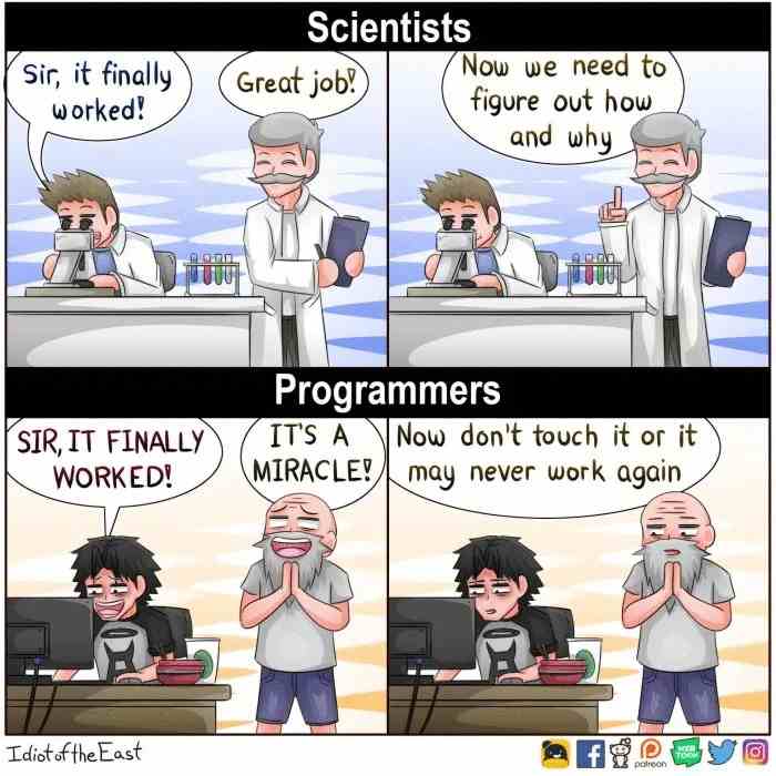 Scientists vs Programmers