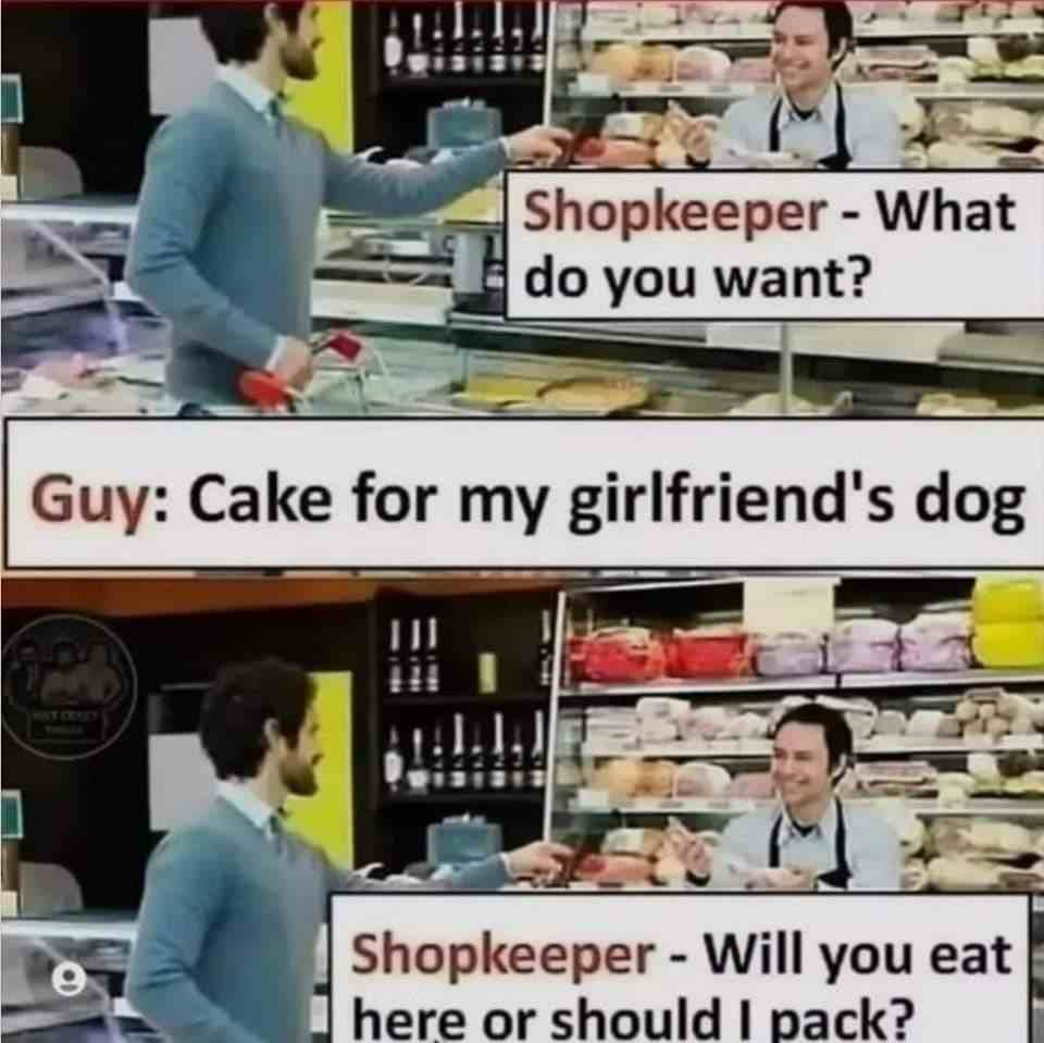 Shopkeeper what do you want?