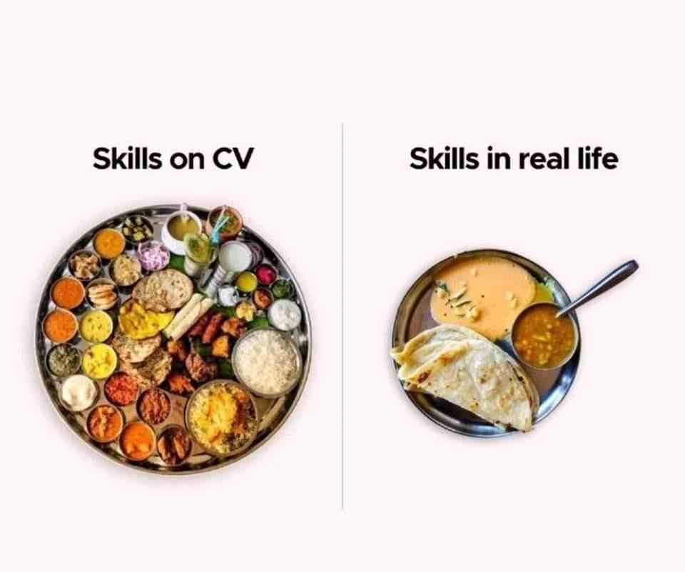 Skills On CV Skills In Real Life Aprogrammerlife