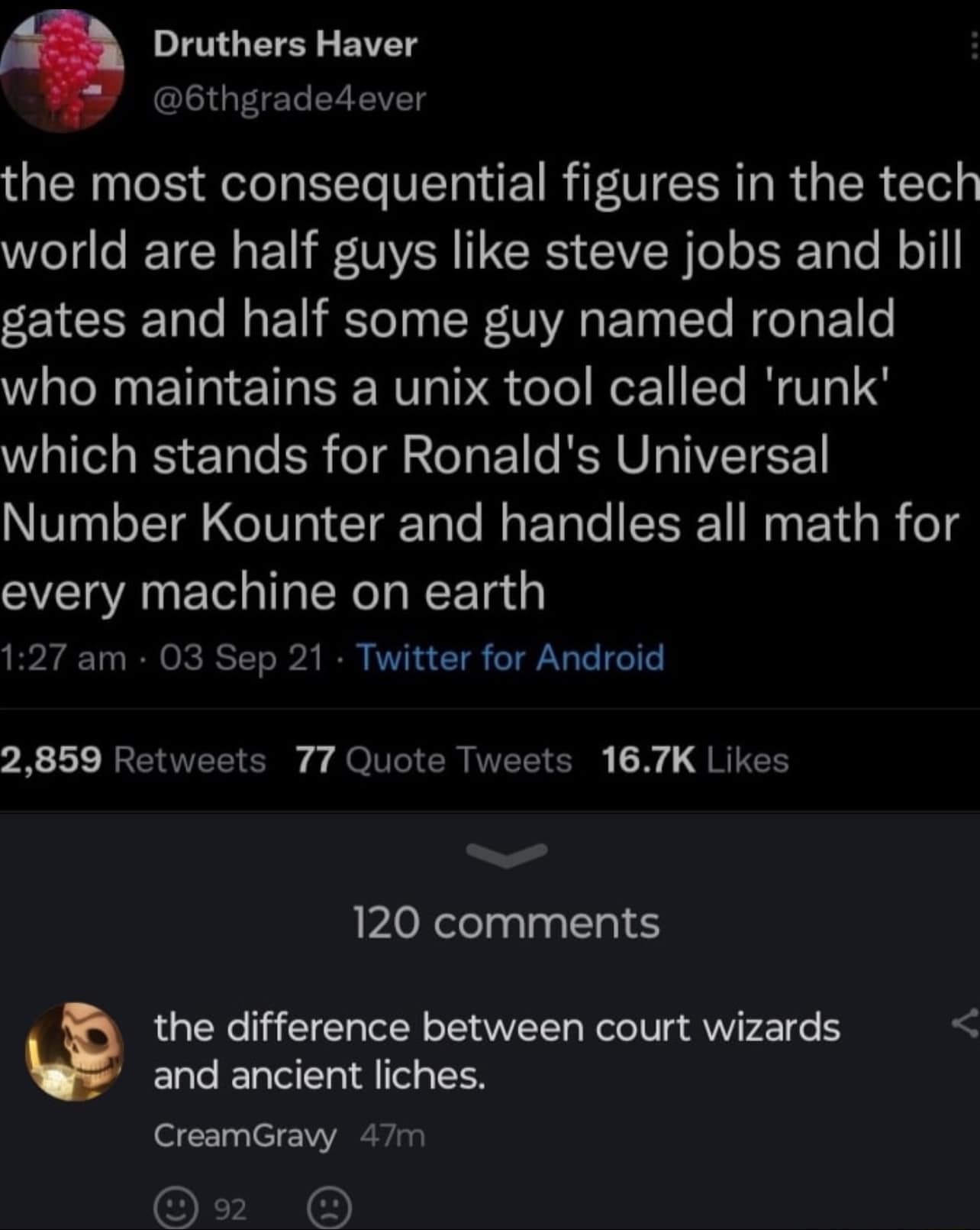 The difference between court wizards and ancient liches