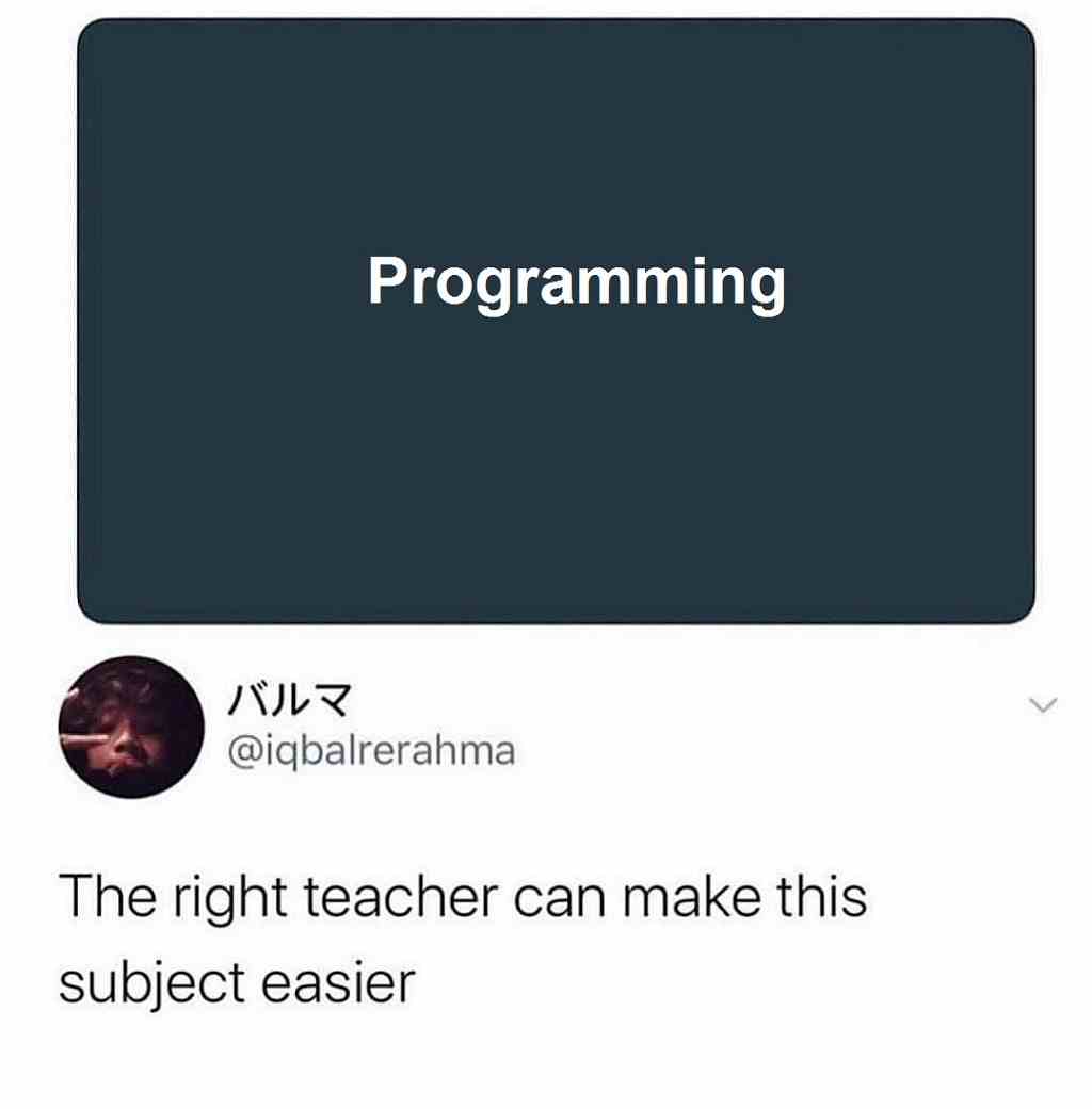The right teacher can make this subject easier