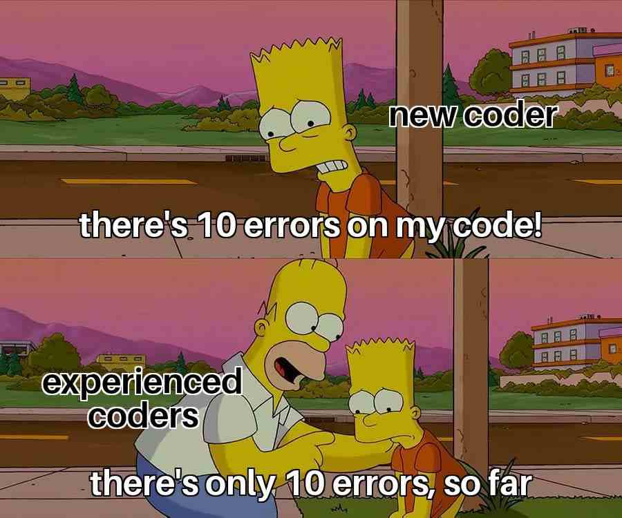 There's 10 errors on my code!