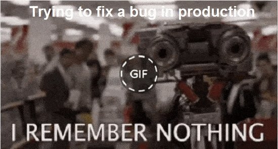 Trying to fix a bug in production
