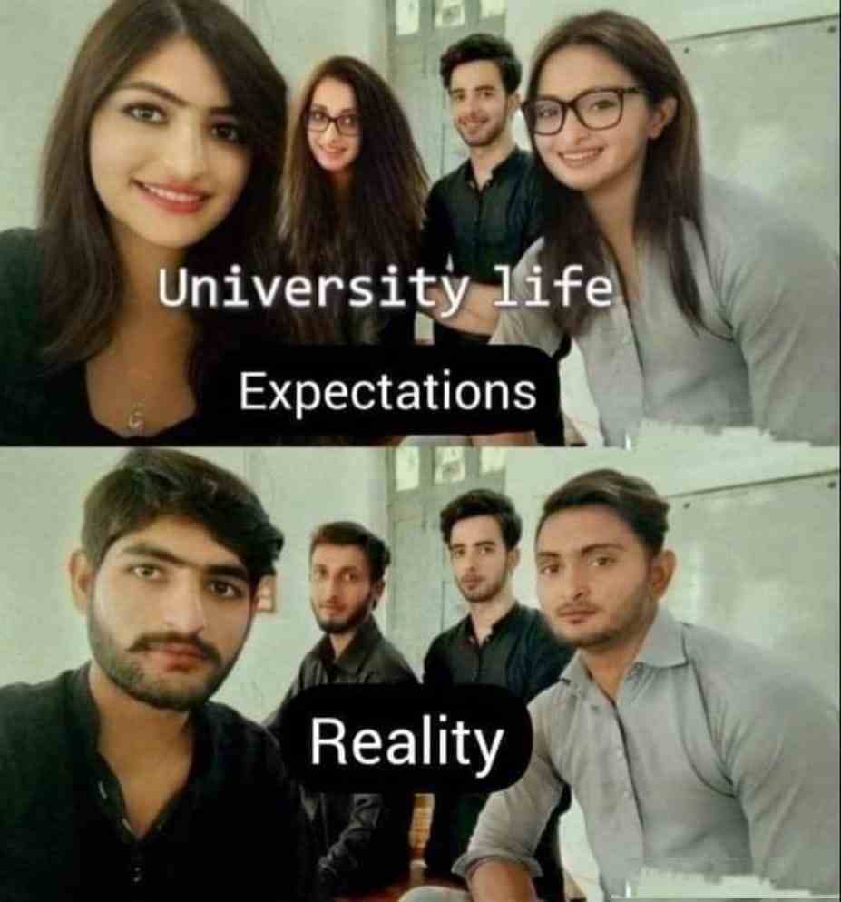 University life Expectations & Reality