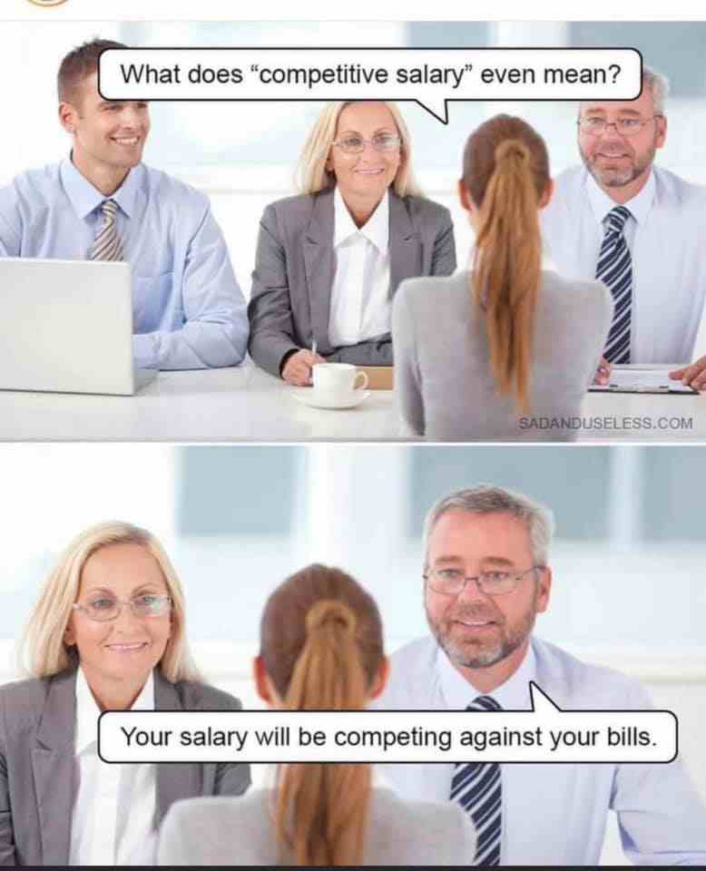 What does competitive salary even mean?