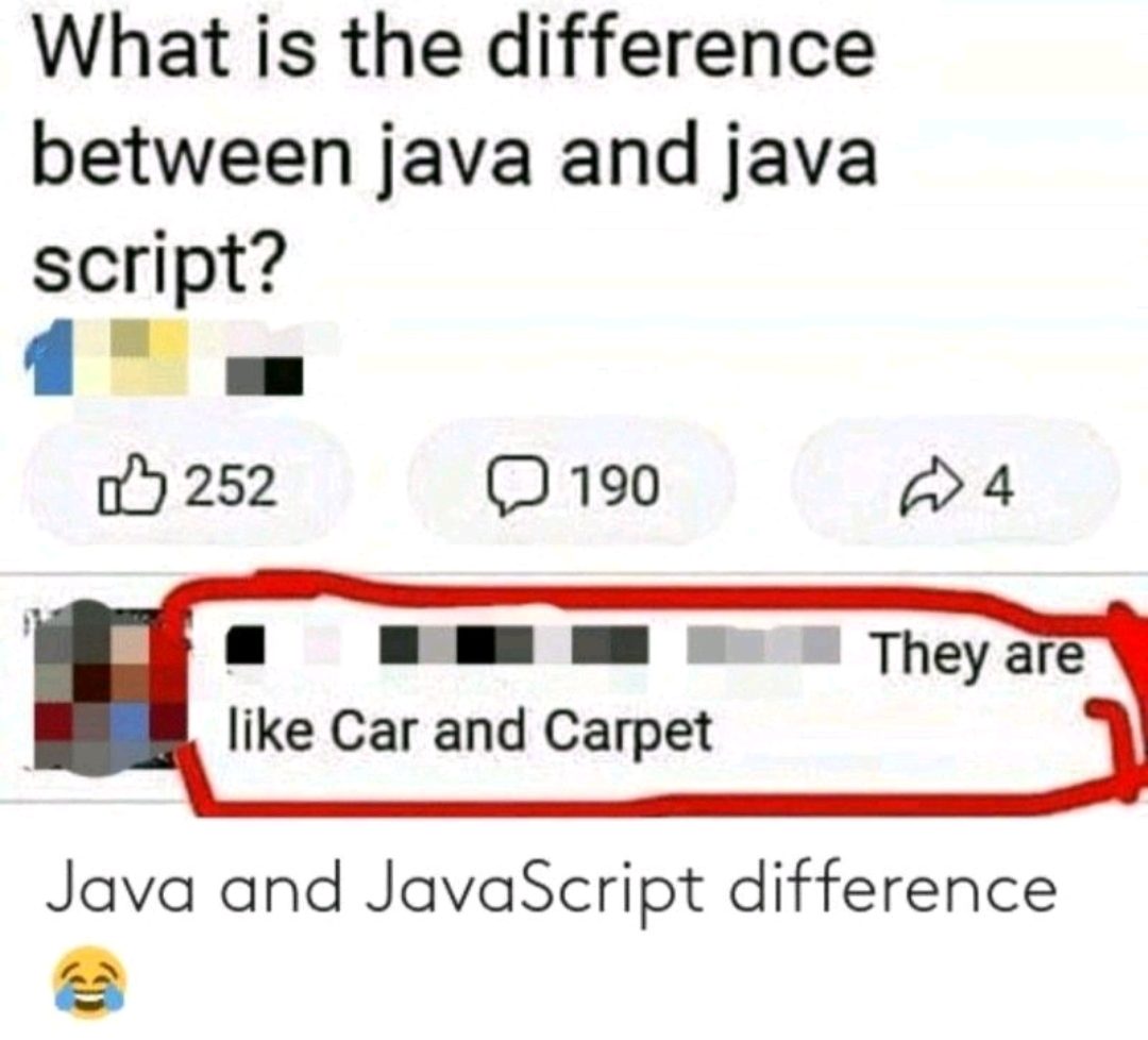 What is the difference between java and java script?