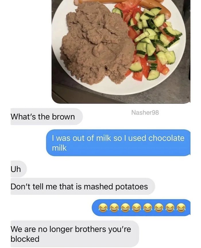 What's the brown