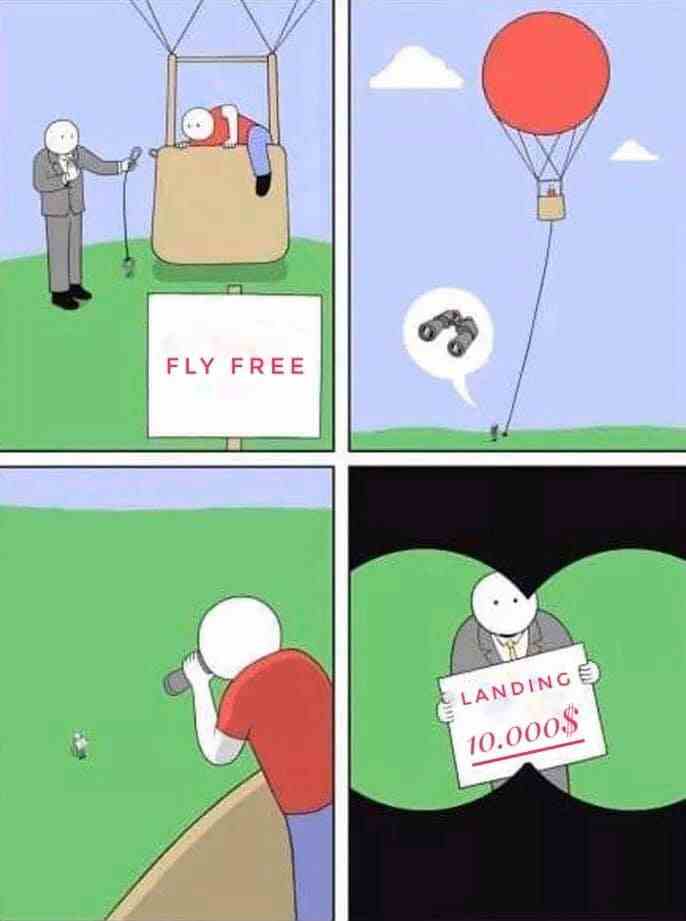 when a developer give free FLY