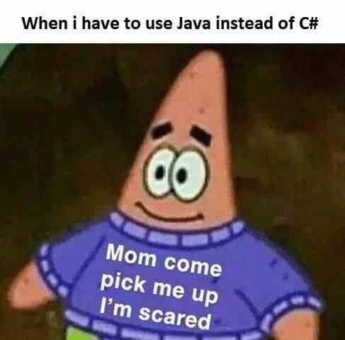 When i have to use Java instead of C#