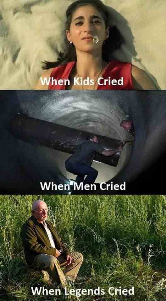 When legends cried